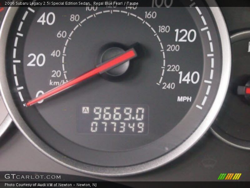 Regal Blue Pearl / Taupe 2006 Subaru Legacy 2.5i Special Edition Sedan