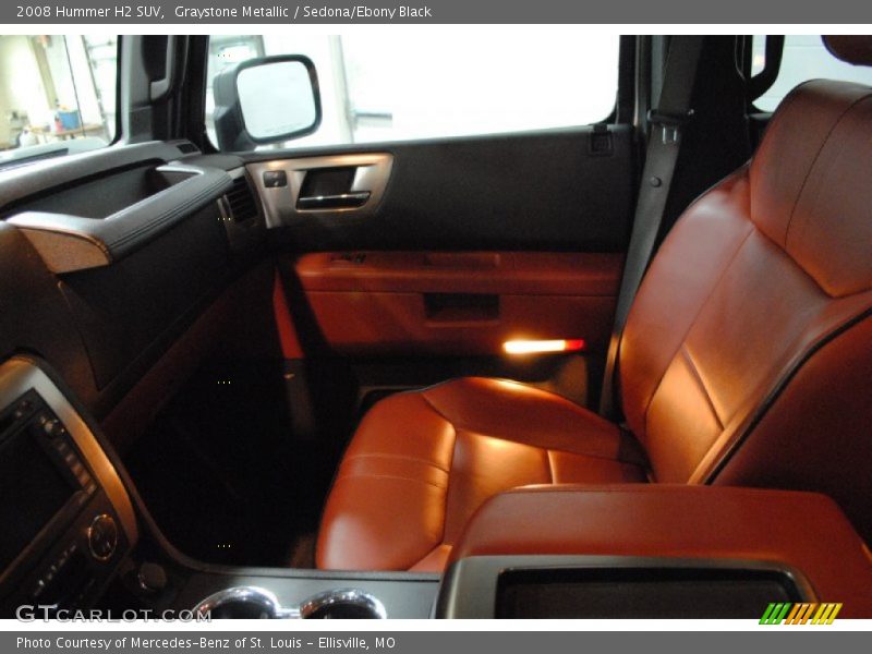 Graystone Metallic / Sedona/Ebony Black 2008 Hummer H2 SUV