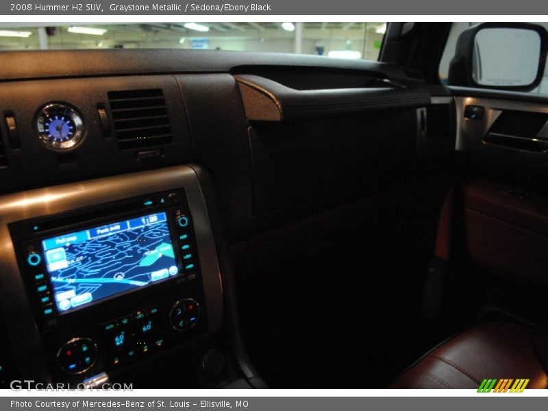 Graystone Metallic / Sedona/Ebony Black 2008 Hummer H2 SUV