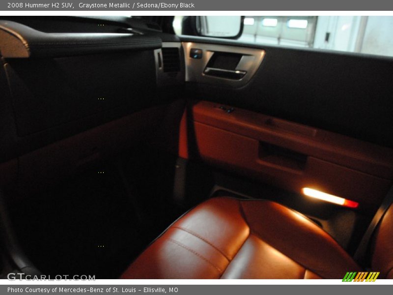 Graystone Metallic / Sedona/Ebony Black 2008 Hummer H2 SUV