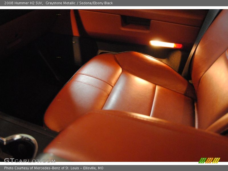 Graystone Metallic / Sedona/Ebony Black 2008 Hummer H2 SUV