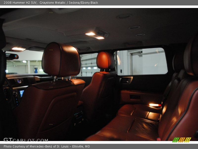 Graystone Metallic / Sedona/Ebony Black 2008 Hummer H2 SUV
