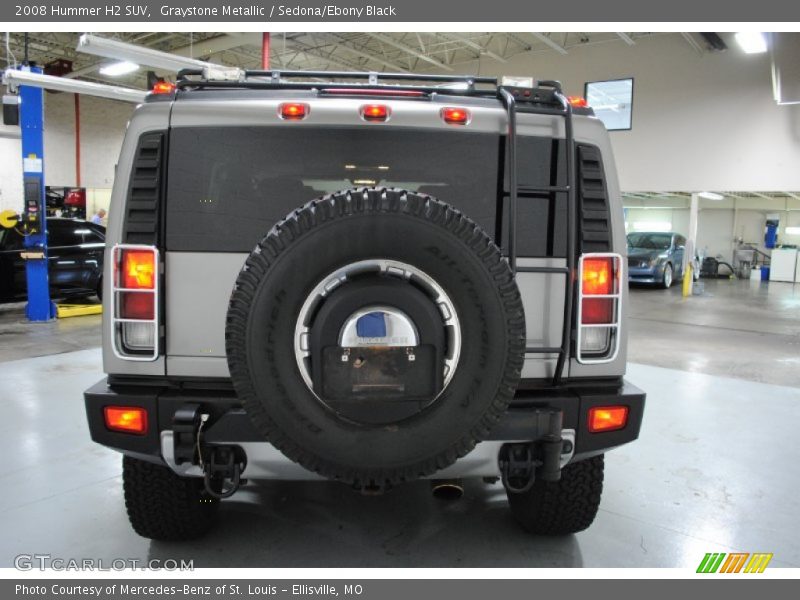 Graystone Metallic / Sedona/Ebony Black 2008 Hummer H2 SUV