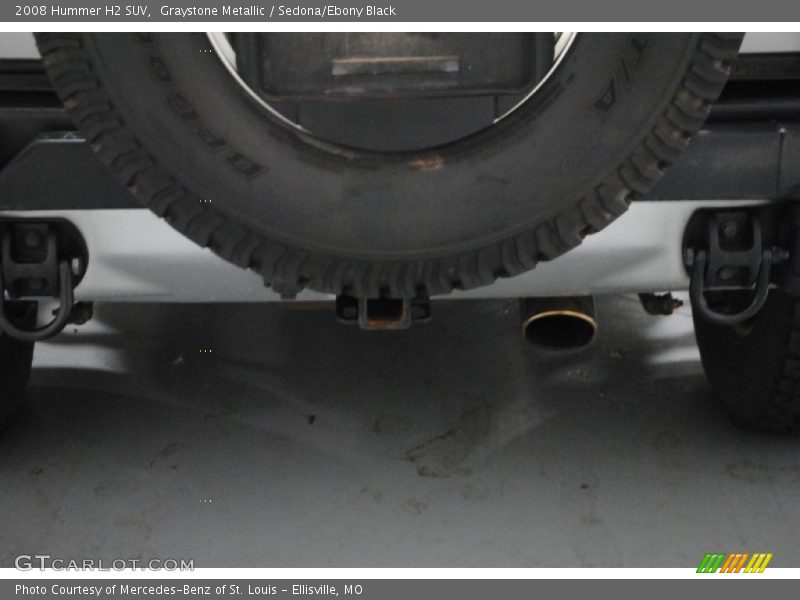 Graystone Metallic / Sedona/Ebony Black 2008 Hummer H2 SUV