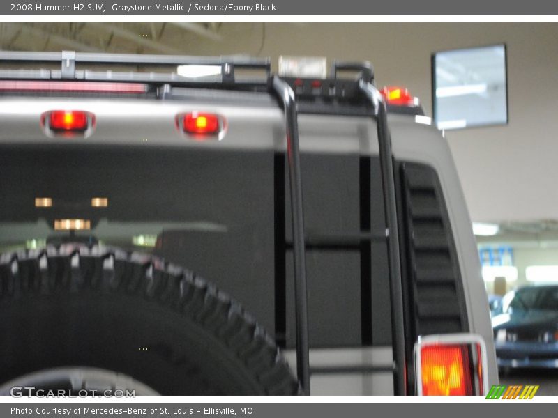 Graystone Metallic / Sedona/Ebony Black 2008 Hummer H2 SUV
