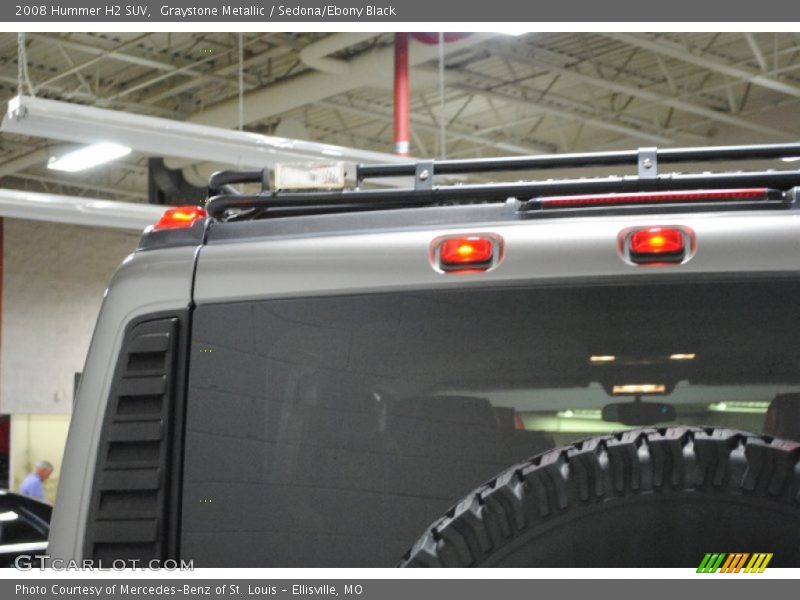 Graystone Metallic / Sedona/Ebony Black 2008 Hummer H2 SUV