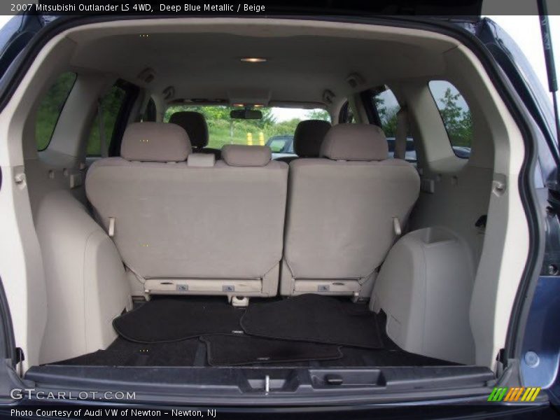 Deep Blue Metallic / Beige 2007 Mitsubishi Outlander LS 4WD