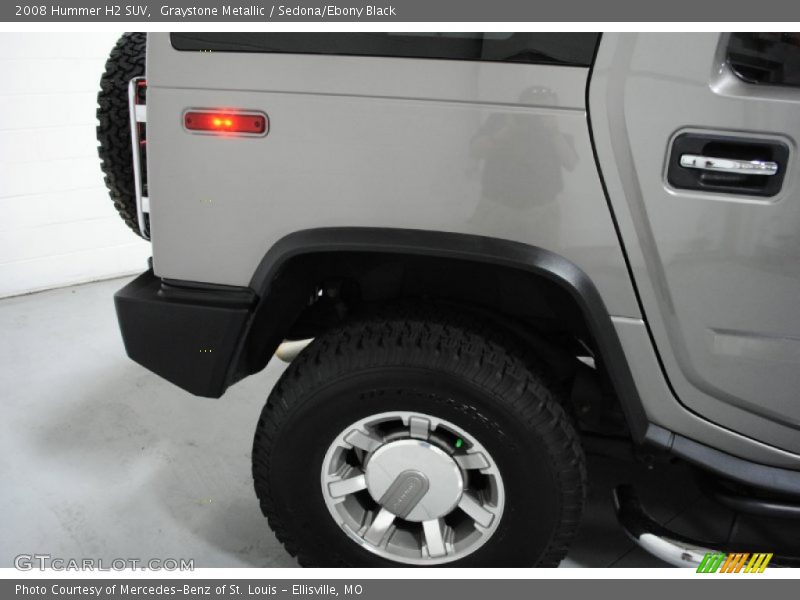 Graystone Metallic / Sedona/Ebony Black 2008 Hummer H2 SUV