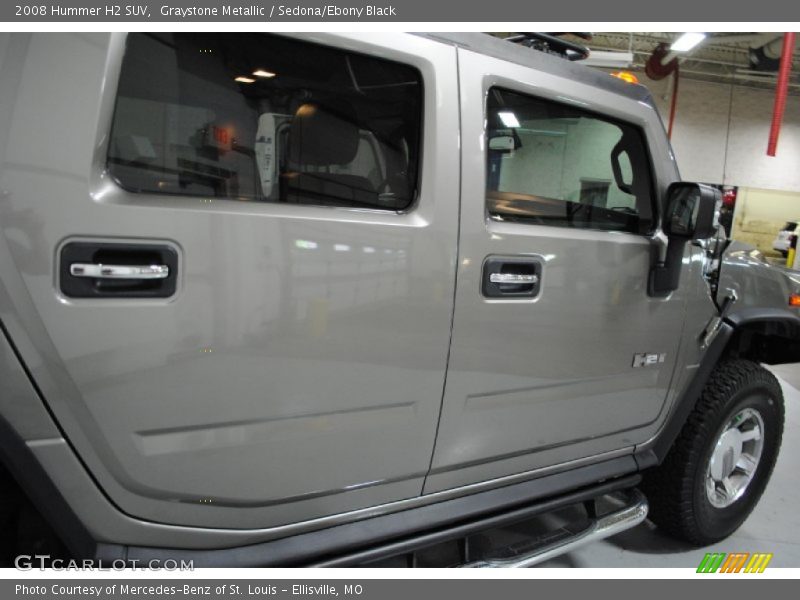 Graystone Metallic / Sedona/Ebony Black 2008 Hummer H2 SUV