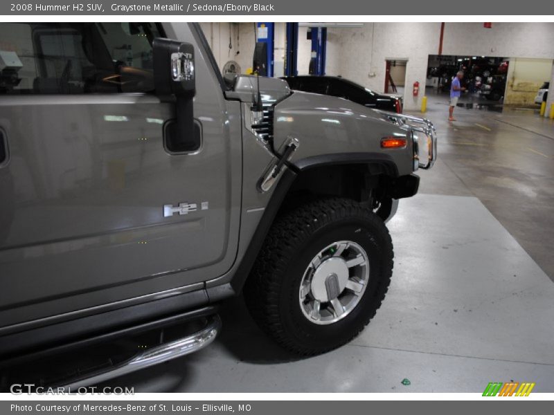 Graystone Metallic / Sedona/Ebony Black 2008 Hummer H2 SUV