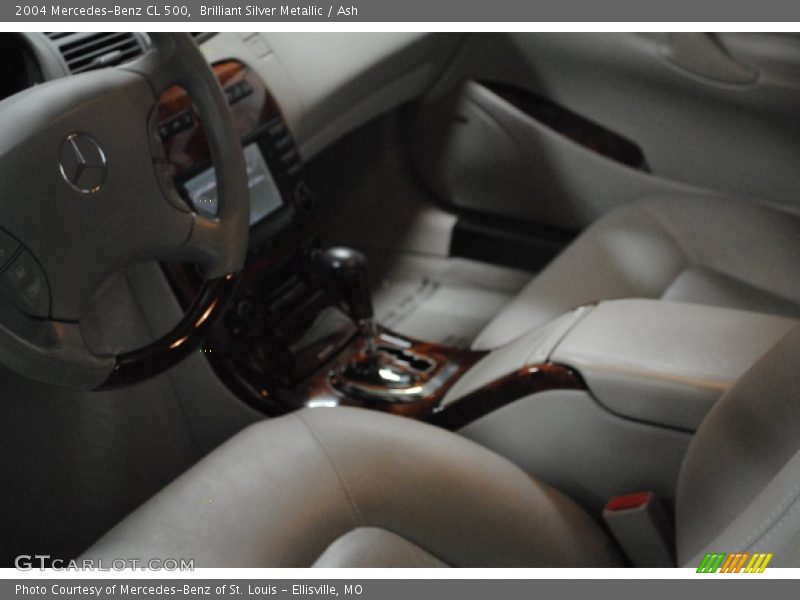 Brilliant Silver Metallic / Ash 2004 Mercedes-Benz CL 500