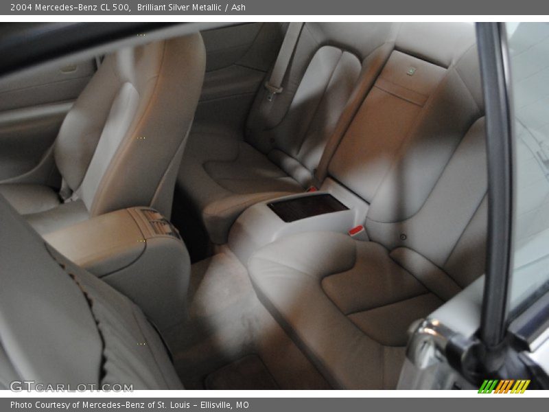 Brilliant Silver Metallic / Ash 2004 Mercedes-Benz CL 500