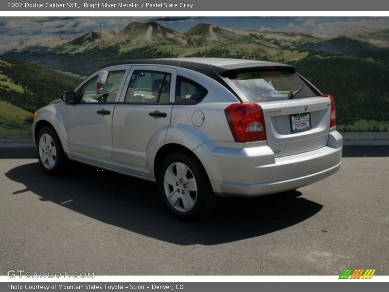 Bright Silver Metallic / Pastel Slate Gray 2007 Dodge Caliber SXT