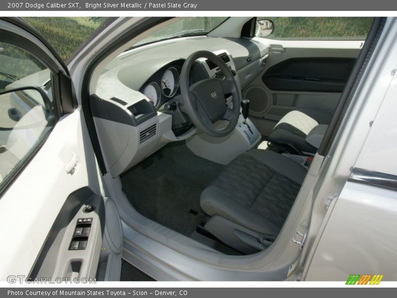 Bright Silver Metallic / Pastel Slate Gray 2007 Dodge Caliber SXT