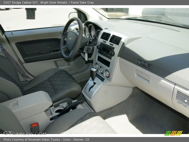 Bright Silver Metallic / Pastel Slate Gray 2007 Dodge Caliber SXT