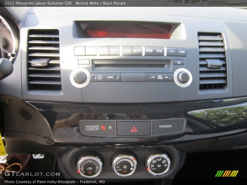 Audio System of 2012 Lancer Evolution GSR