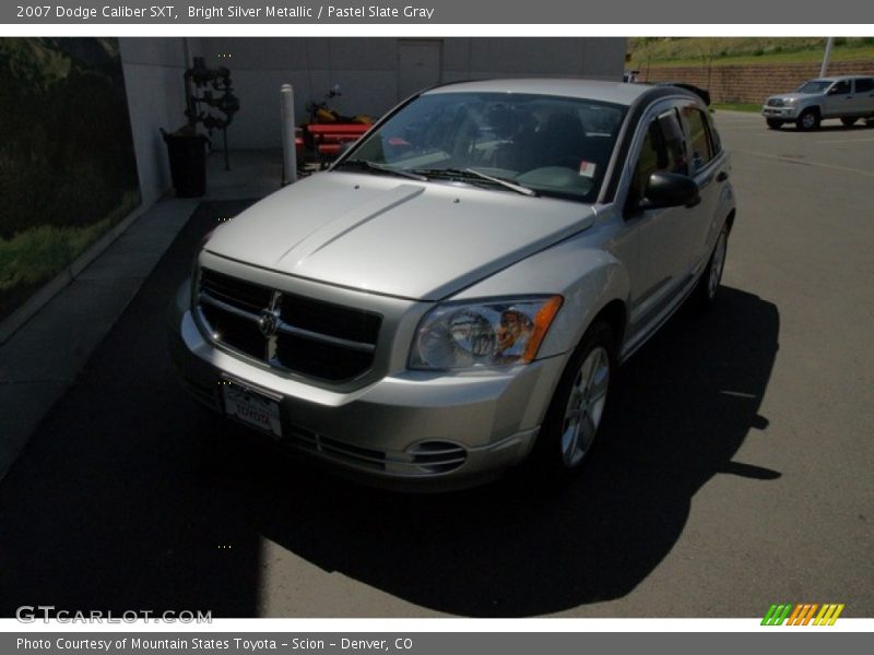 Bright Silver Metallic / Pastel Slate Gray 2007 Dodge Caliber SXT