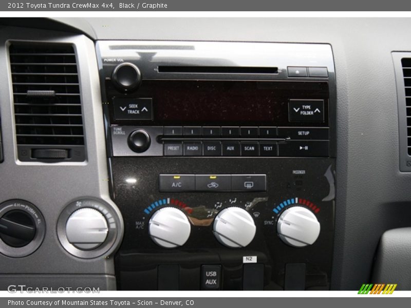 Black / Graphite 2012 Toyota Tundra CrewMax 4x4