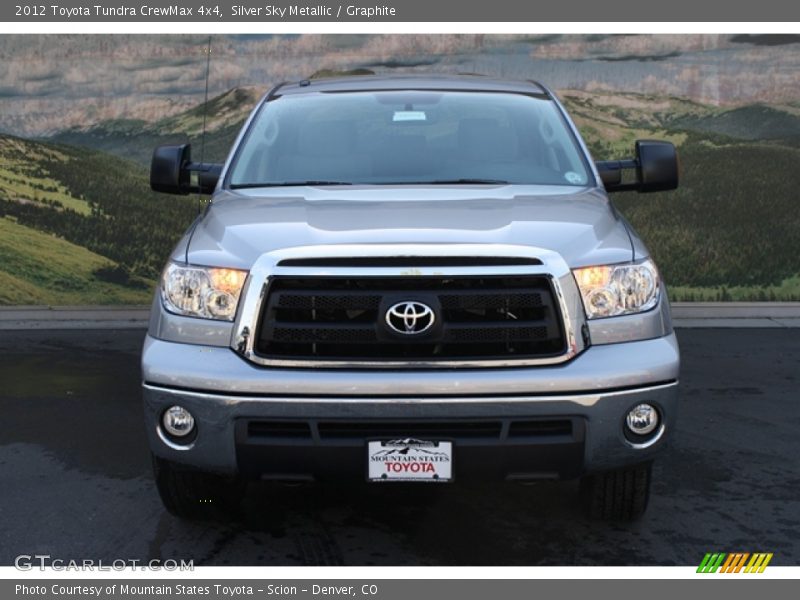 Silver Sky Metallic / Graphite 2012 Toyota Tundra CrewMax 4x4