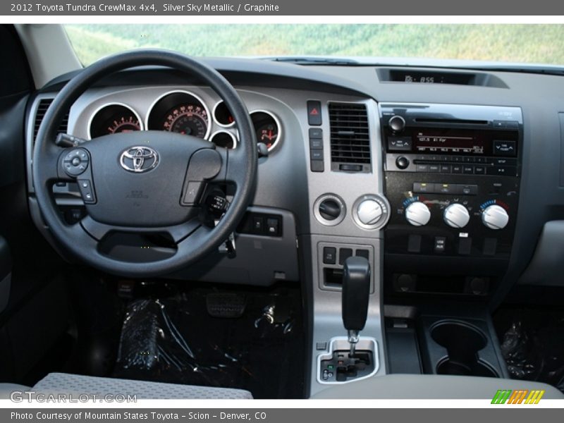 Silver Sky Metallic / Graphite 2012 Toyota Tundra CrewMax 4x4