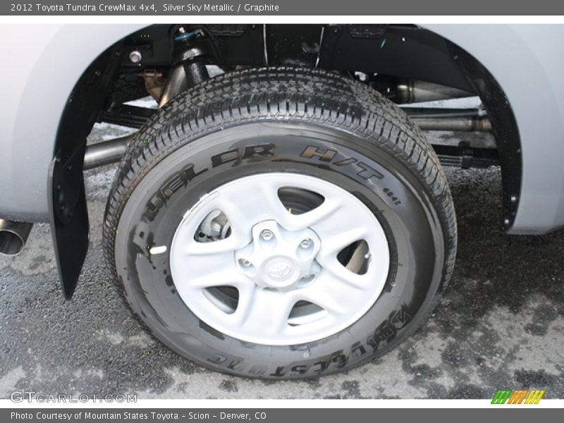 Silver Sky Metallic / Graphite 2012 Toyota Tundra CrewMax 4x4