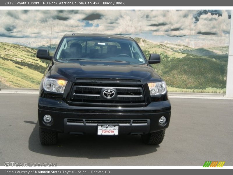 Black / Black 2012 Toyota Tundra TRD Rock Warrior Double Cab 4x4