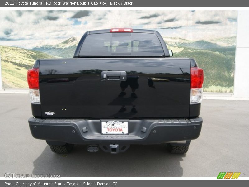 Black / Black 2012 Toyota Tundra TRD Rock Warrior Double Cab 4x4