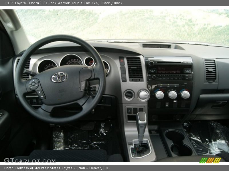 Black / Black 2012 Toyota Tundra TRD Rock Warrior Double Cab 4x4