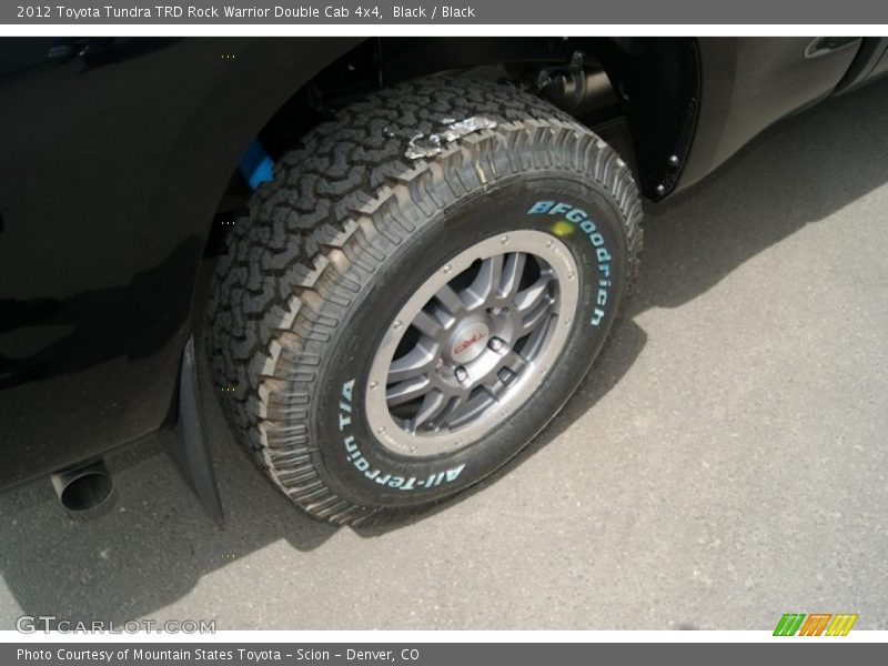 Black / Black 2012 Toyota Tundra TRD Rock Warrior Double Cab 4x4