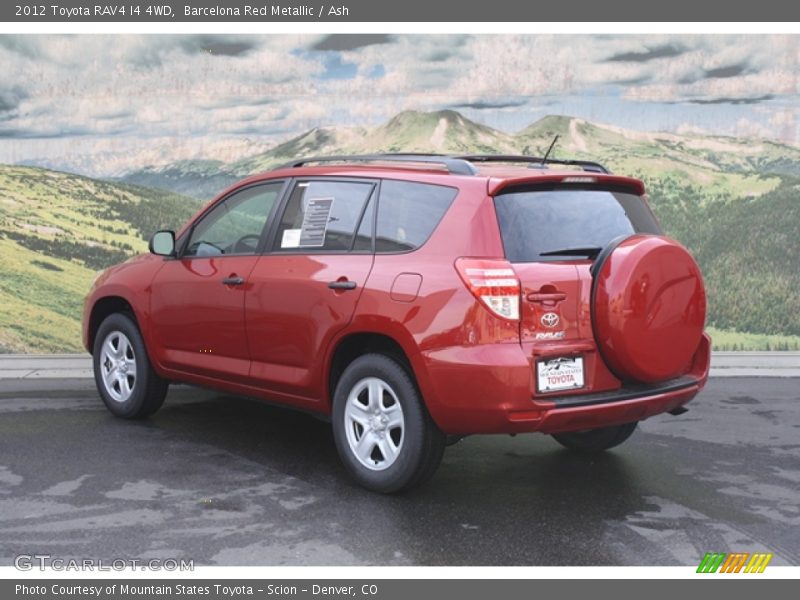 Barcelona Red Metallic / Ash 2012 Toyota RAV4 I4 4WD