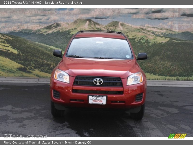 Barcelona Red Metallic / Ash 2012 Toyota RAV4 I4 4WD