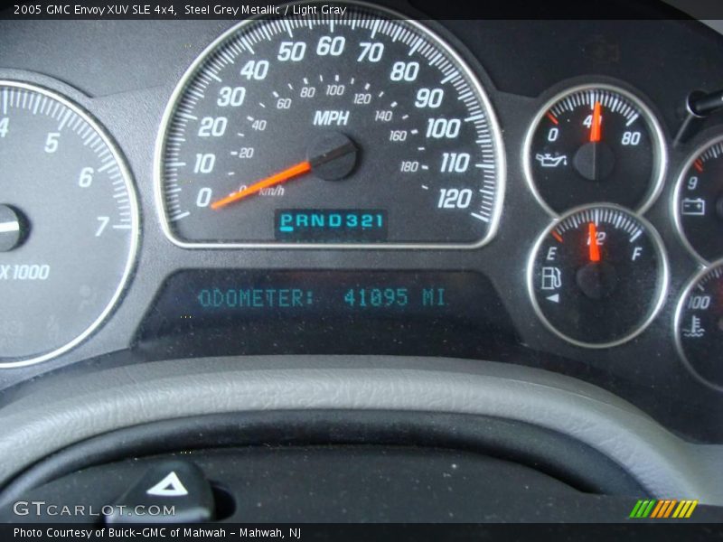 Steel Grey Metallic / Light Gray 2005 GMC Envoy XUV SLE 4x4
