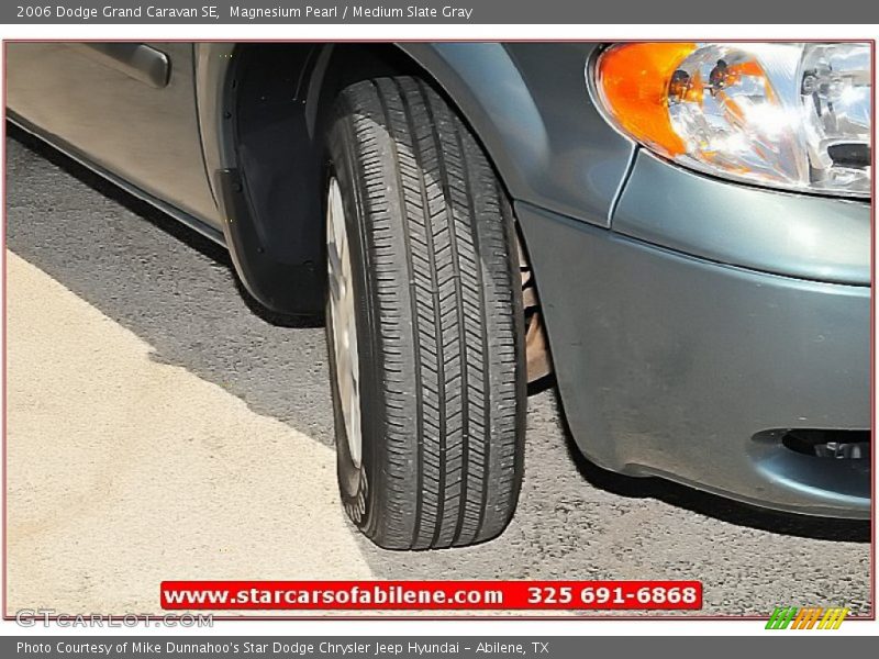 Magnesium Pearl / Medium Slate Gray 2006 Dodge Grand Caravan SE