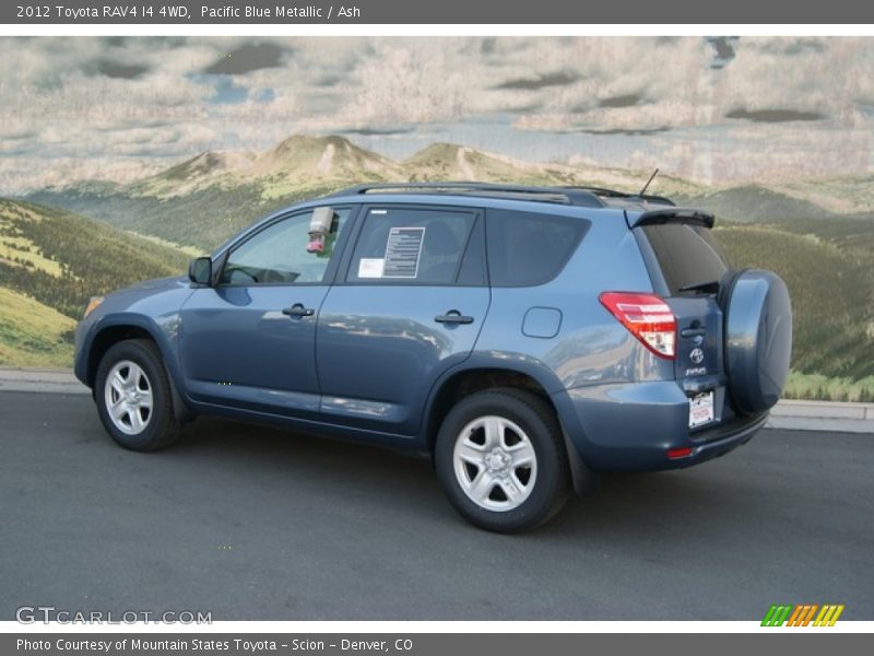 Pacific Blue Metallic / Ash 2012 Toyota RAV4 I4 4WD