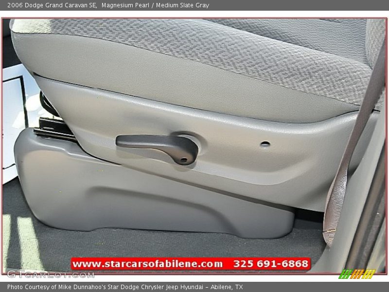 Magnesium Pearl / Medium Slate Gray 2006 Dodge Grand Caravan SE