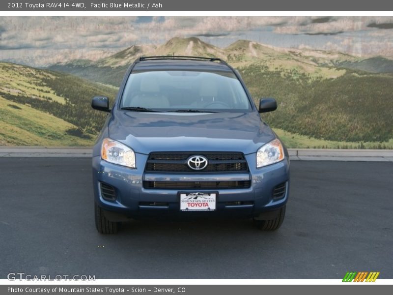 Pacific Blue Metallic / Ash 2012 Toyota RAV4 I4 4WD