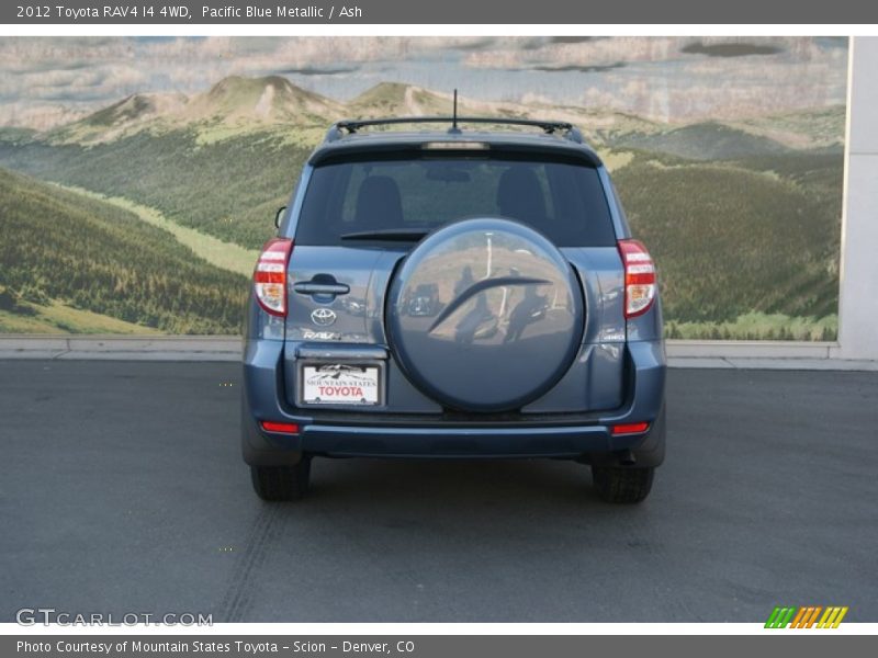 Pacific Blue Metallic / Ash 2012 Toyota RAV4 I4 4WD