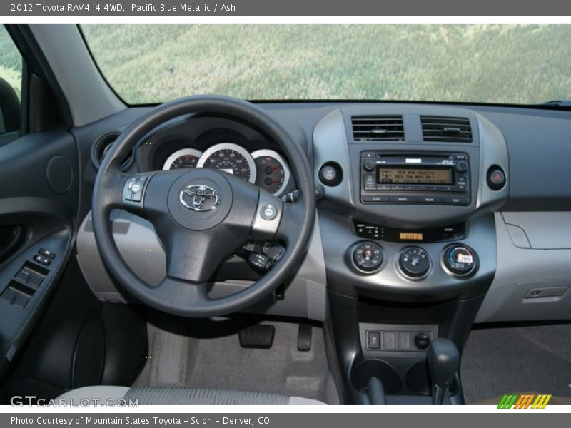 Pacific Blue Metallic / Ash 2012 Toyota RAV4 I4 4WD