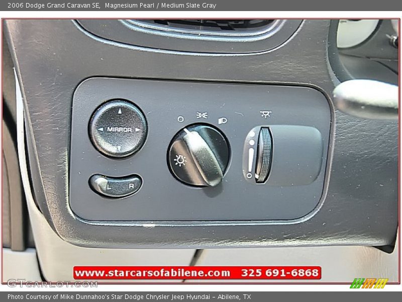 Magnesium Pearl / Medium Slate Gray 2006 Dodge Grand Caravan SE