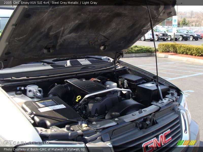 Steel Grey Metallic / Light Gray 2005 GMC Envoy XUV SLE 4x4