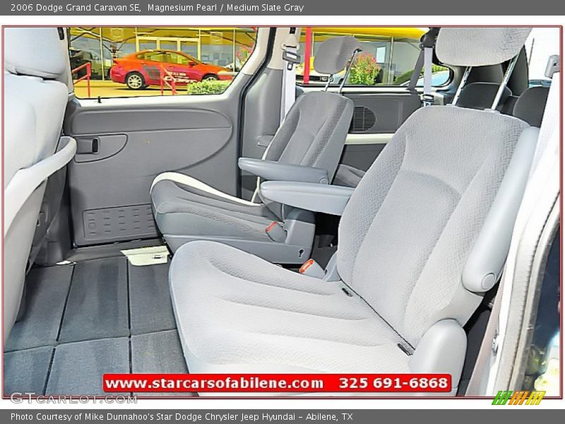 Magnesium Pearl / Medium Slate Gray 2006 Dodge Grand Caravan SE
