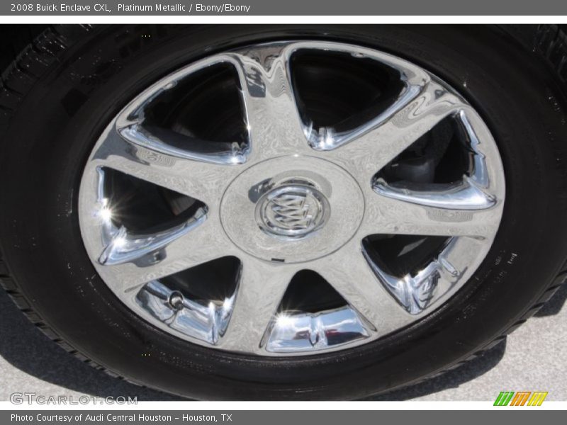 Platinum Metallic / Ebony/Ebony 2008 Buick Enclave CXL