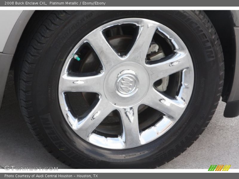 Platinum Metallic / Ebony/Ebony 2008 Buick Enclave CXL