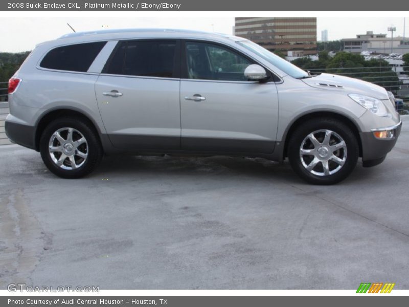 Platinum Metallic / Ebony/Ebony 2008 Buick Enclave CXL