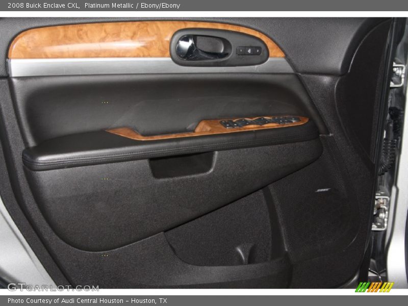 Platinum Metallic / Ebony/Ebony 2008 Buick Enclave CXL