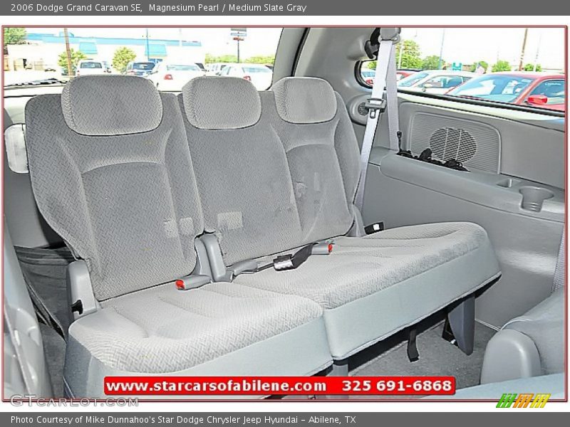 Magnesium Pearl / Medium Slate Gray 2006 Dodge Grand Caravan SE