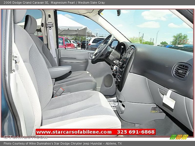 Magnesium Pearl / Medium Slate Gray 2006 Dodge Grand Caravan SE