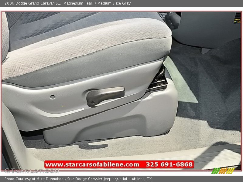Magnesium Pearl / Medium Slate Gray 2006 Dodge Grand Caravan SE