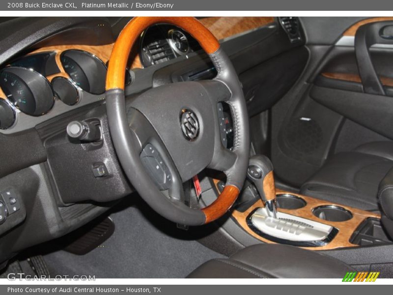 Platinum Metallic / Ebony/Ebony 2008 Buick Enclave CXL