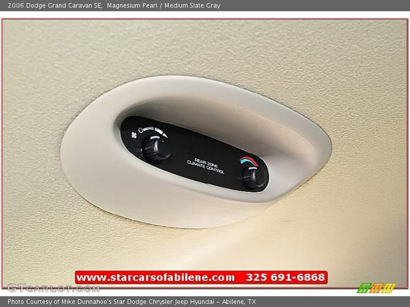 Magnesium Pearl / Medium Slate Gray 2006 Dodge Grand Caravan SE